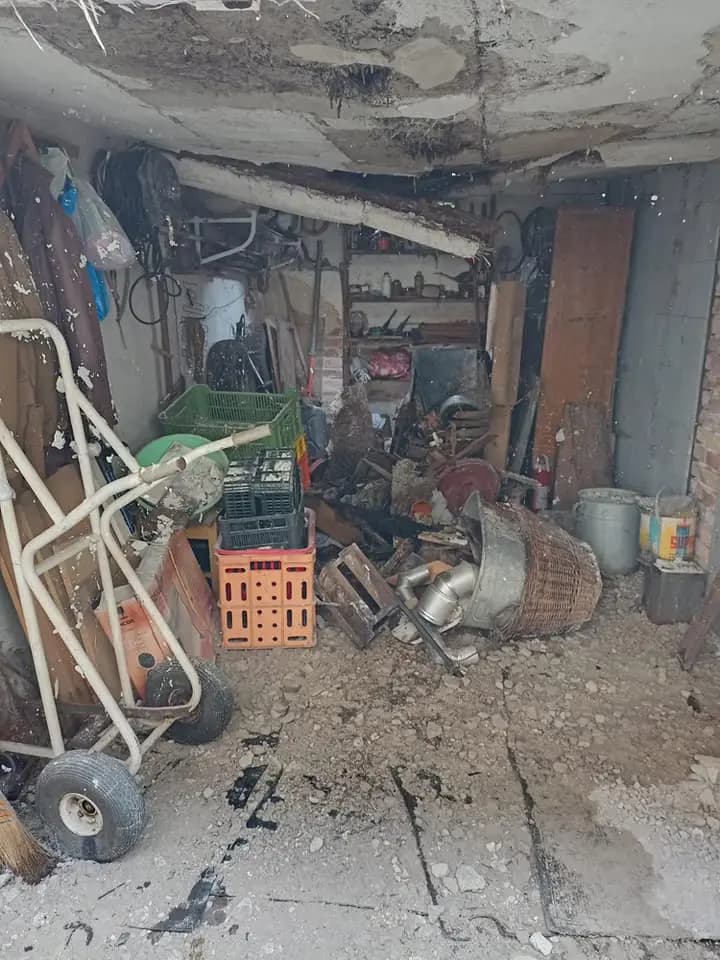 Sklep před vyklízením